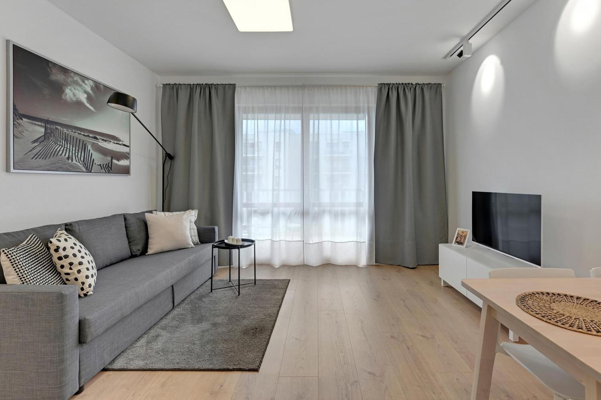 Mila Baltica Seaside, Sauna, Gym & Parking By Downtown Apartments Гданськ Екстер'єр фото