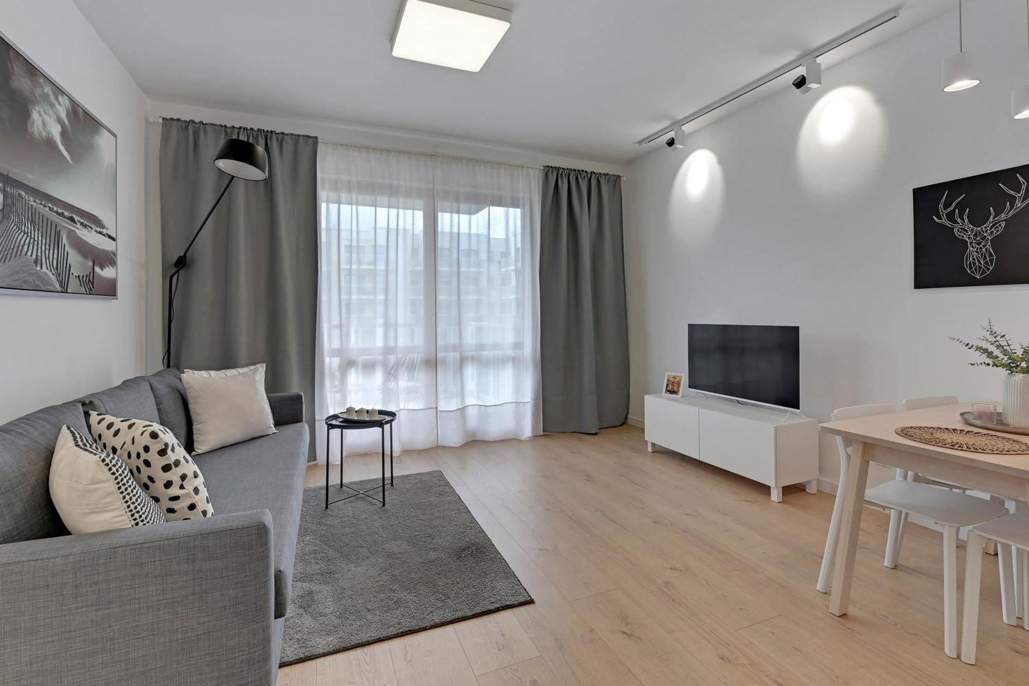 Mila Baltica Seaside, Sauna, Gym & Parking By Downtown Apartments Гданськ Екстер'єр фото